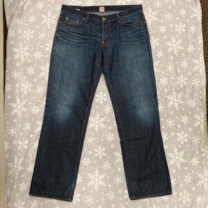 BOSS ORANGE Dark Blue Straight Jeans